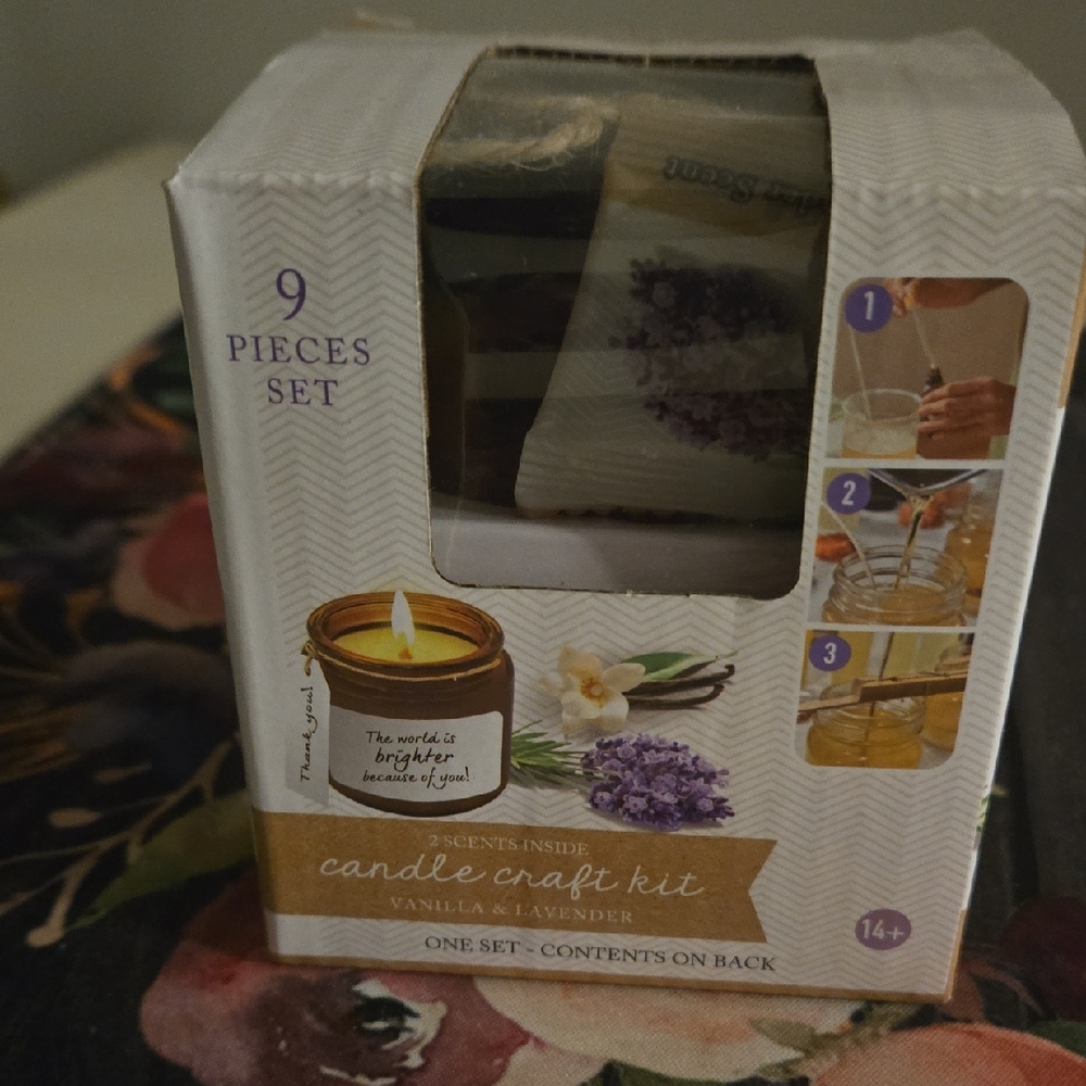 Candle Craft Kit - Vanilla & Lavender